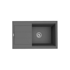 PYRAMIS ΝΕΡΟΧΥΤΗΣ PYRAGRANITE SPARTA PLUS LUX 78×48 1B 1D INDUSTRIAL GREY 070199801